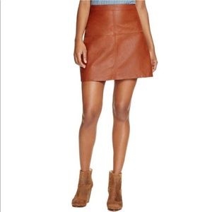 Sanctuary Leather Skirt